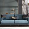 Carlino three seater napoly green